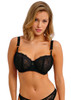 Fascinate Balconette Bra in Black
