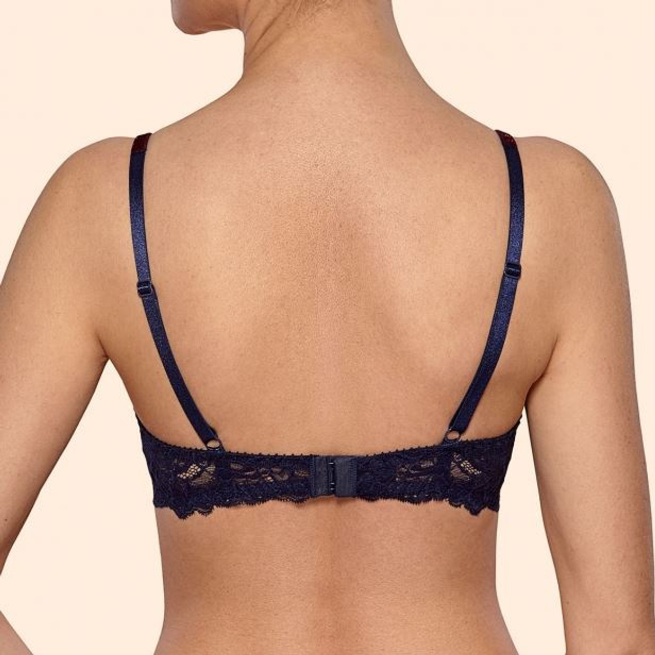 Ajour Lavinia Soft Padded Bra in Dark Blue FINAL SALE NORMALLY $75