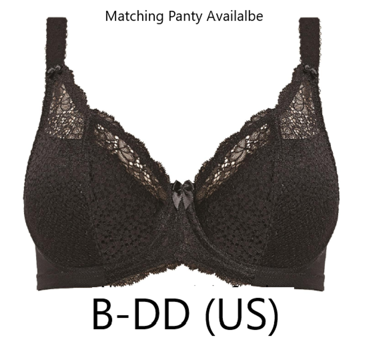 Goddess Michelle Underwire Padded Banded Bra GD5000 / Sand, Blk