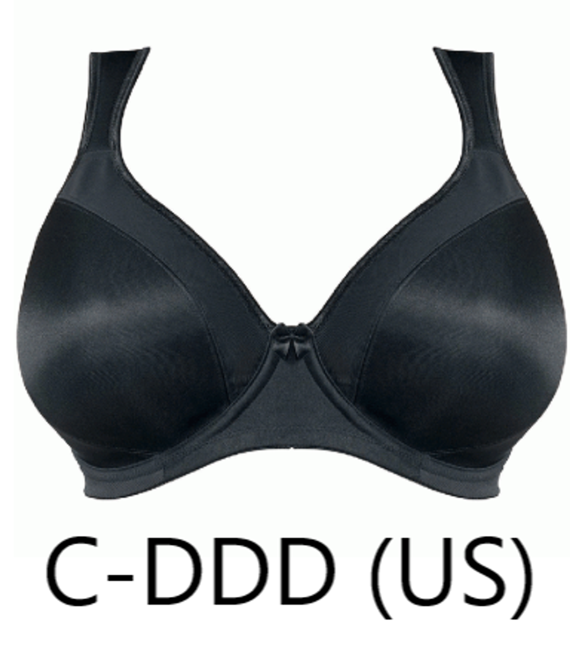 Goddess Women's Cassie Full Cup Side Support Bra - Gd700105 36h Black :  Target