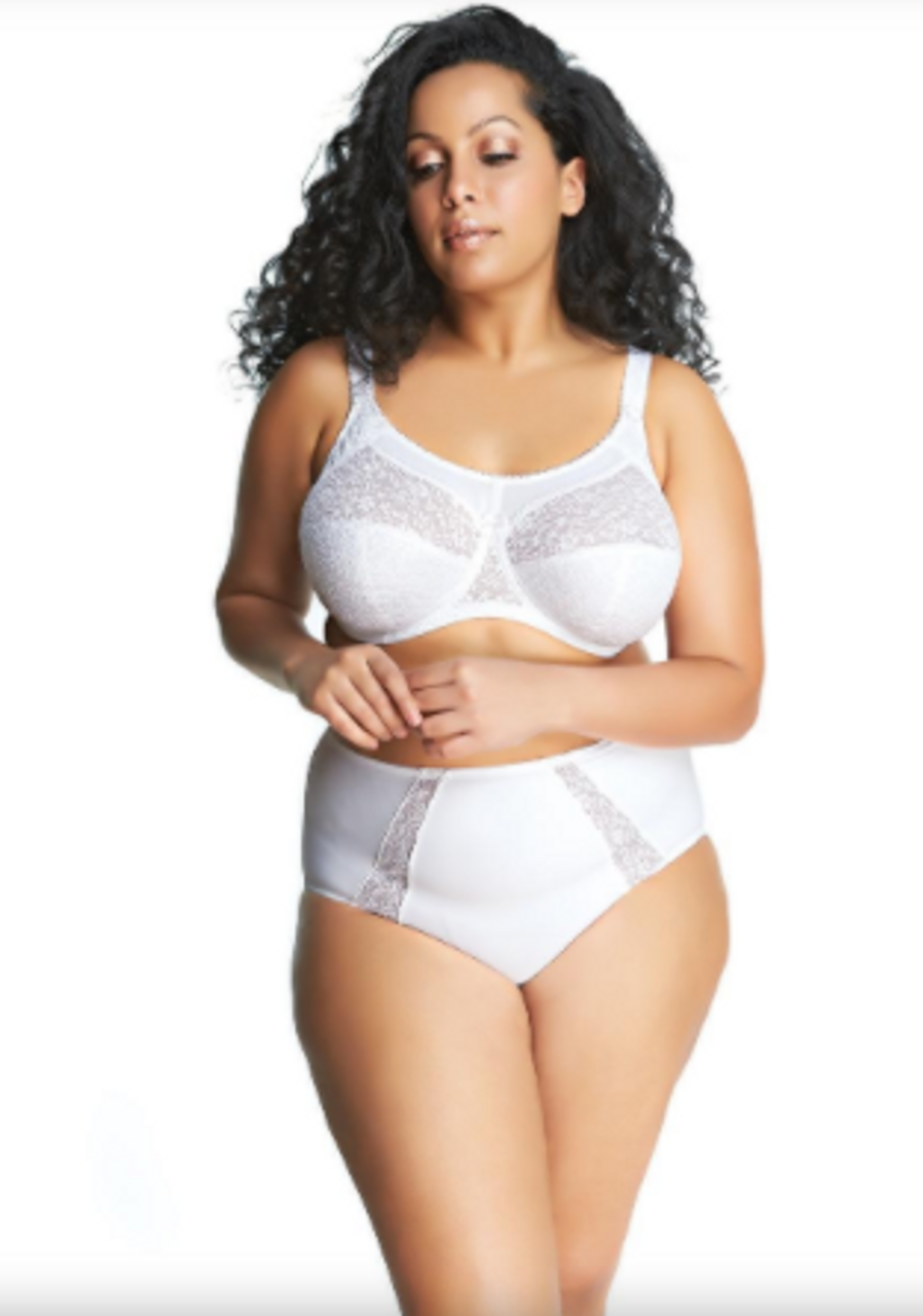 Goddess Adelaide Underwire Full Cup Bra in White