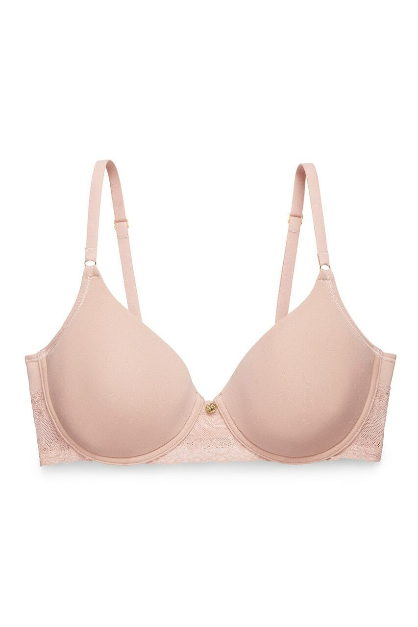 Natori Bliss Perfection Contour Underwire Bra in Rose Beige - Busted Bra  Shop