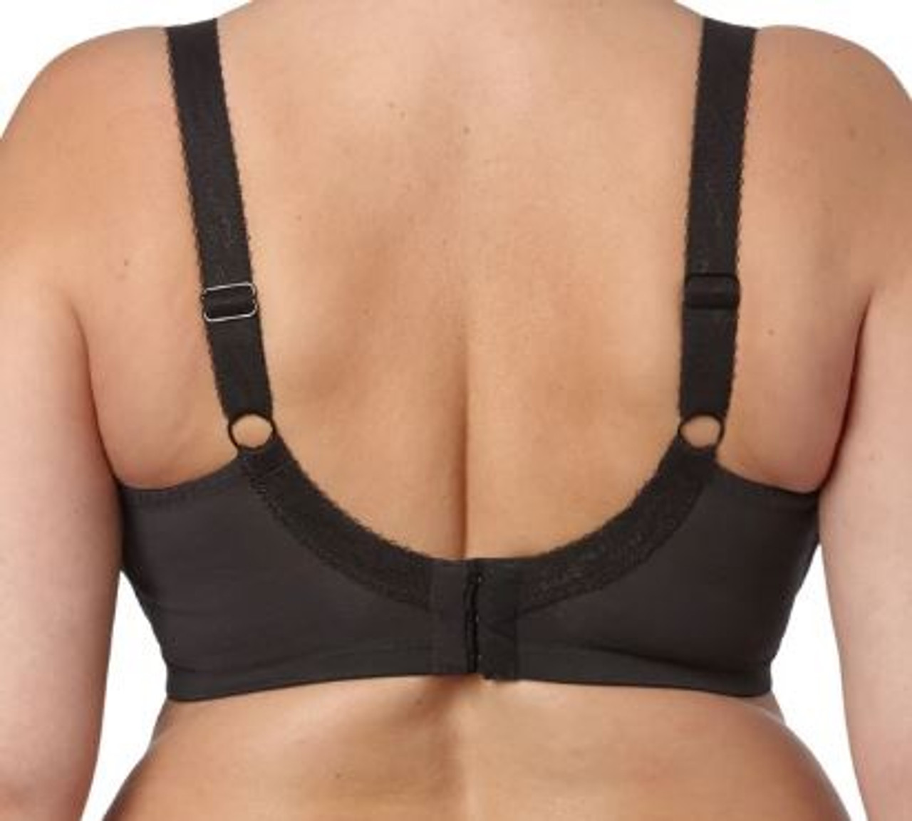 Goddess Adelaide Underwire Full Cup Bra in Black - Busted Bra Shop