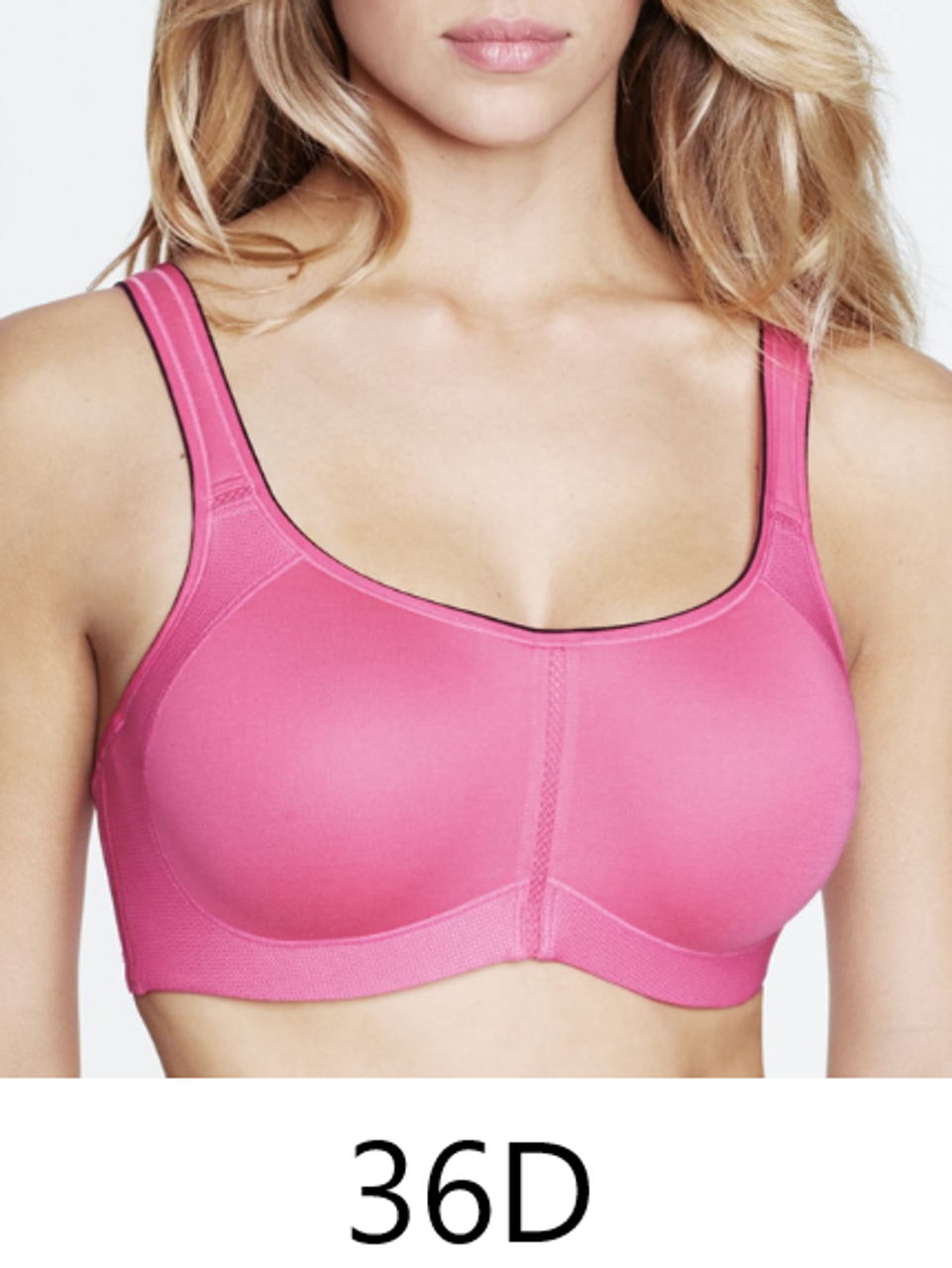 Dominique Zoe Pro Max Support Sports Bra in Pink FINAL SALE NORMALLY $62 -  Busted Bra Shop