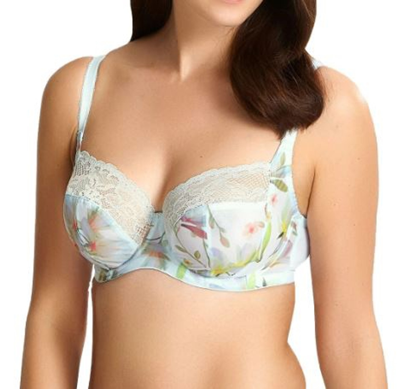 Panache Melody Bandless Balcony Bra - White Available at The Fitting Room