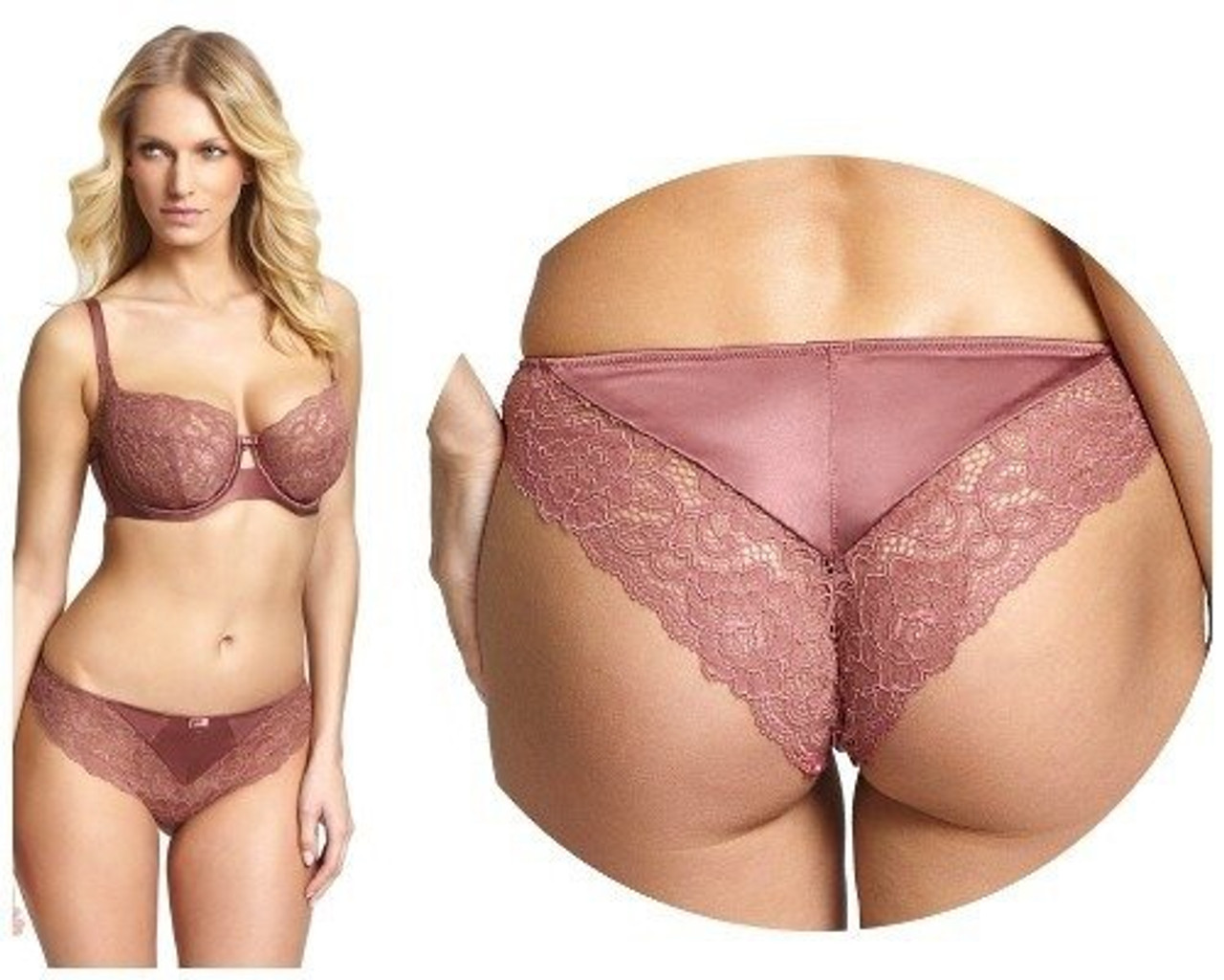 Panache Quinn High Waist Brief in Ivory FINAL SALE NORMALLY $47