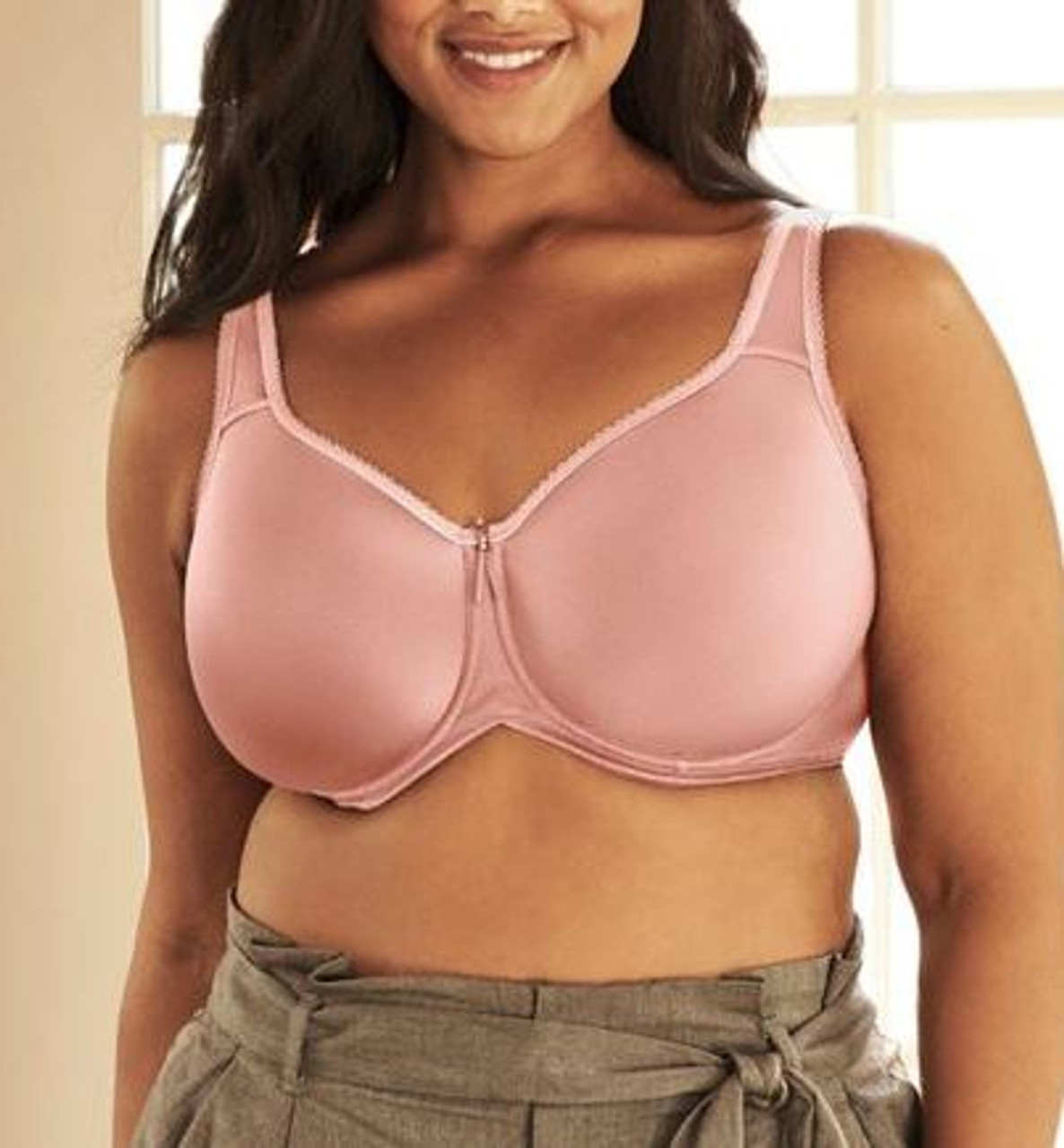 Wacoal Basic Beauty Spacer Underwire T-Shirt Bra in Black - Busted Bra Shop