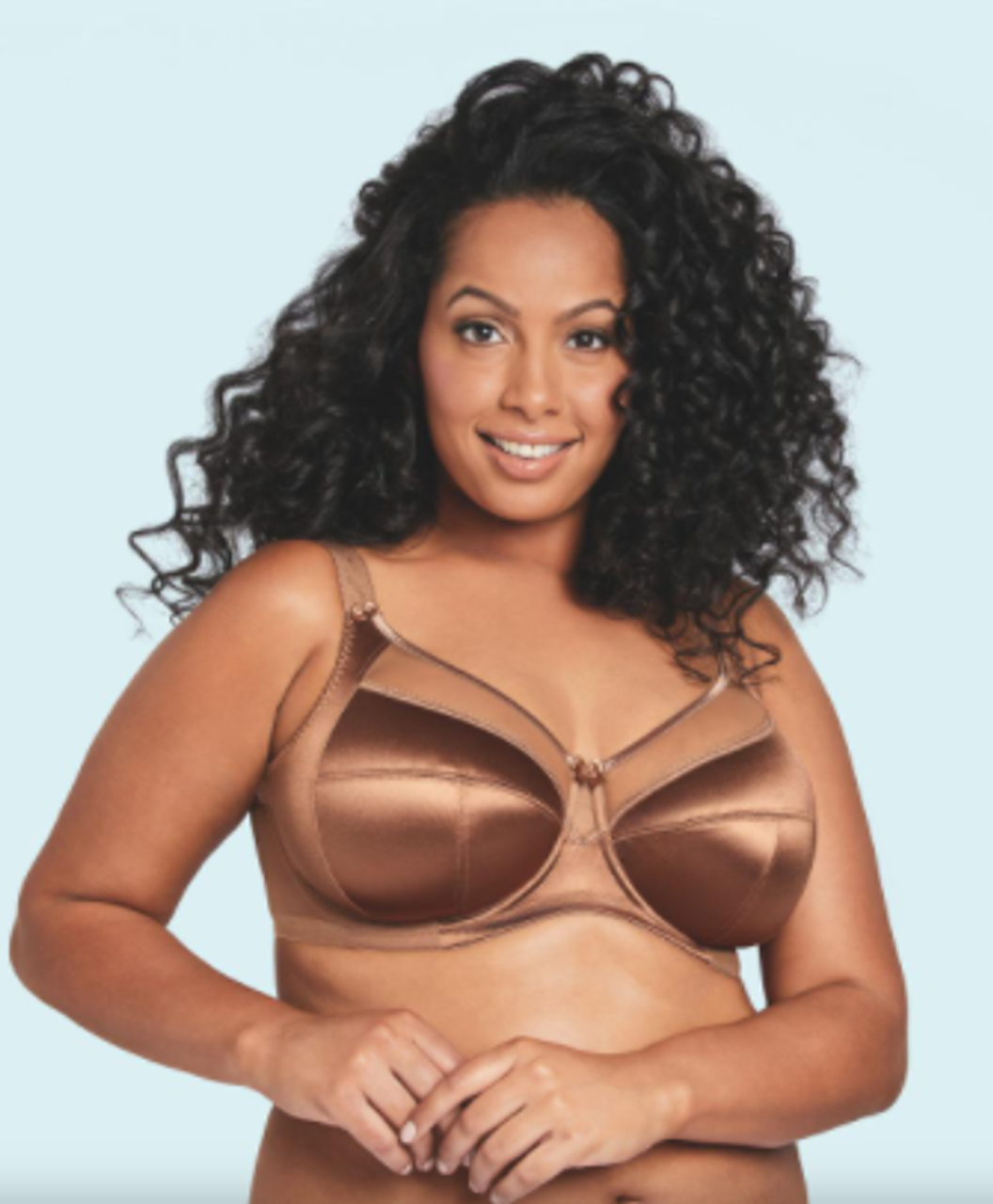 Goddess Keira Support Underwire Bra (6090),40I,Pearl Blush 