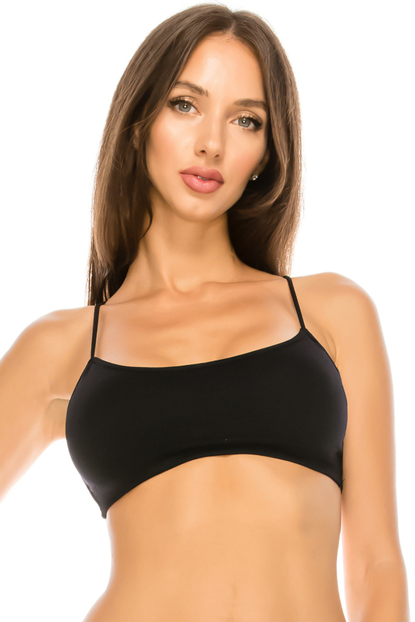 Youmita No Show Lines Shapewear Slip in Black - Busted Bra Shop