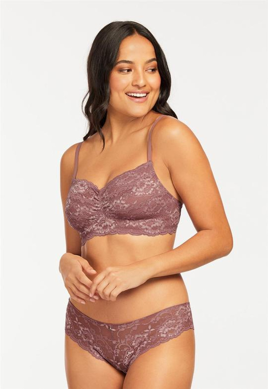 MONTELLE INTIMATES 9334 CUP-SIZED LACE BRALETTE