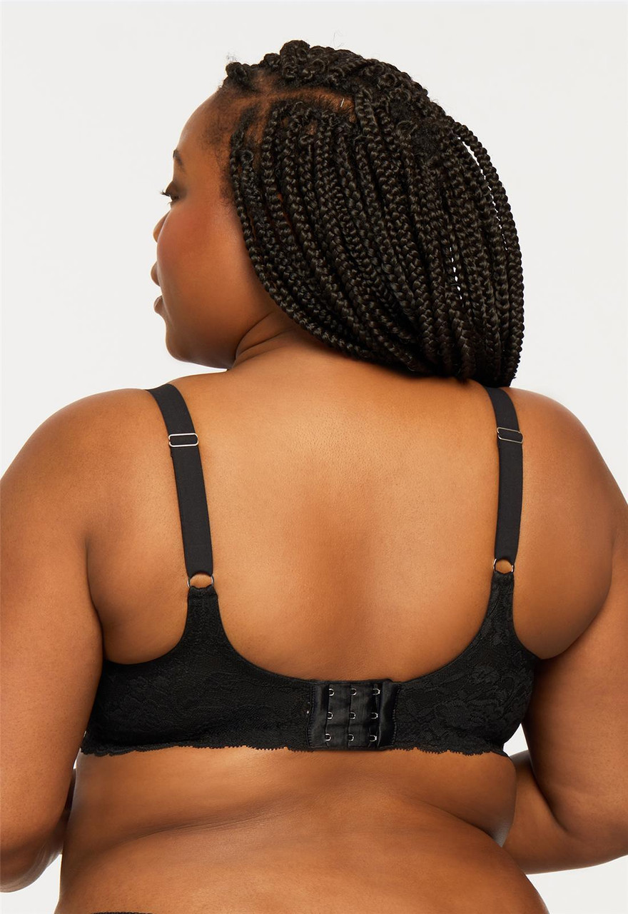 Montelle Muse Full Cup Bra in Black - Busted Bra Shop