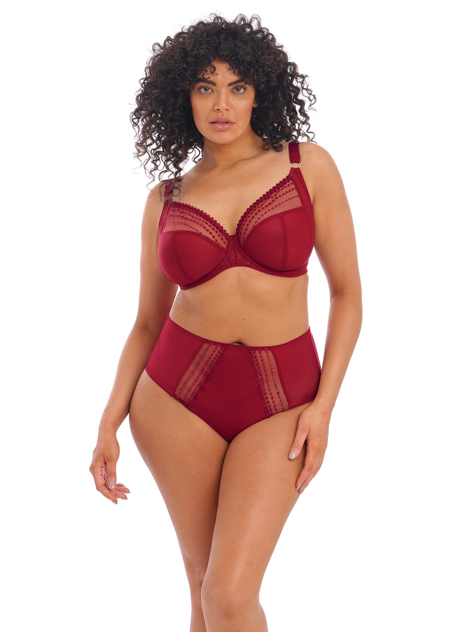 Elomi Matilda Full Brief in Crimson FINAL SALE (40% Off) - Busted Bra Shop