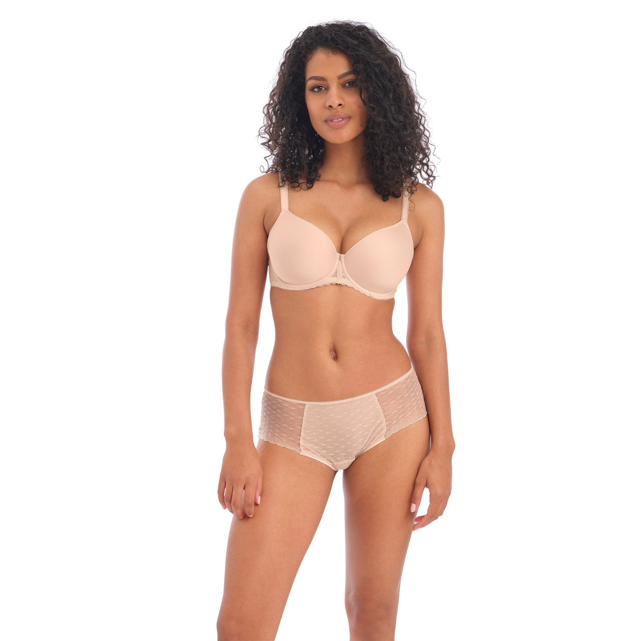 Freya Signature Underwire Molded Spacer Bra in Natural Beige (NAE) - Busted  Bra Shop
