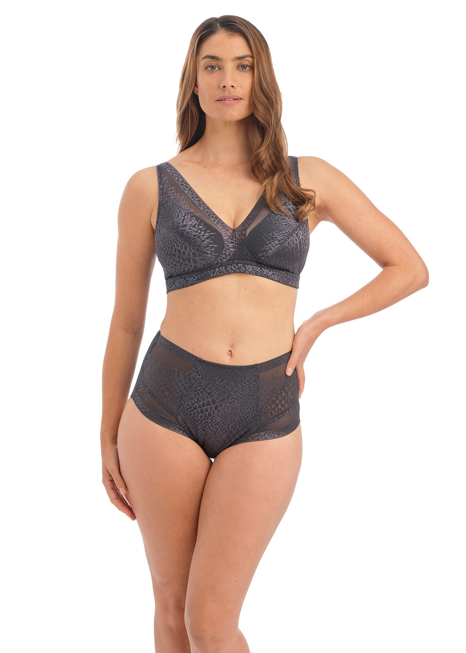 Fantasie Envisage Non-Wired Bralette in Slate (SLE) - Busted Bra Shop