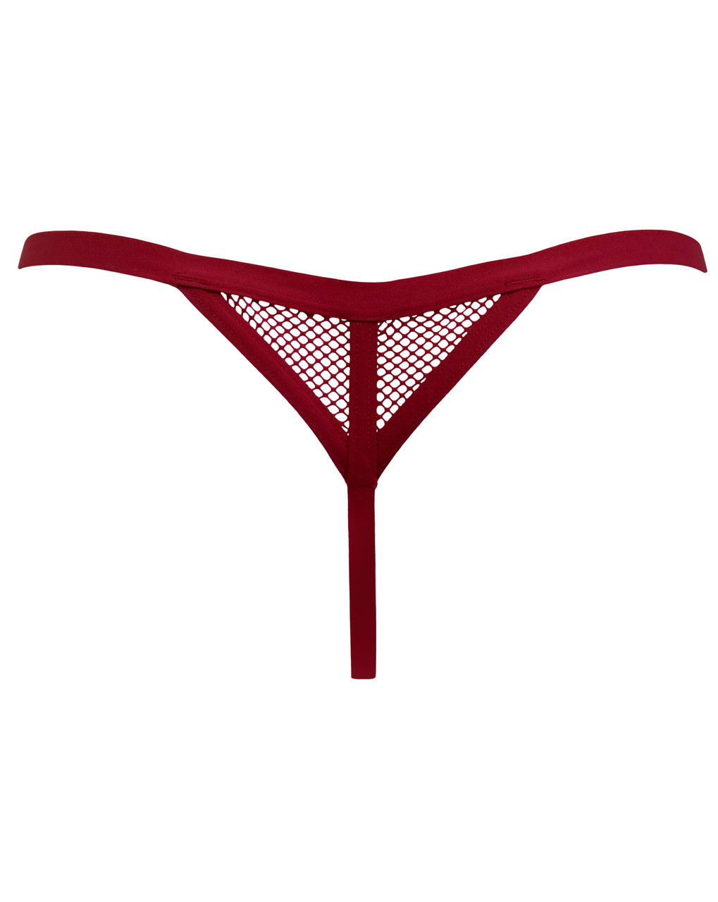 Pour Moi Dark Romance Thong in Red/Black FINAL SALE NORMALLY $26 - Busted  Bra Shop