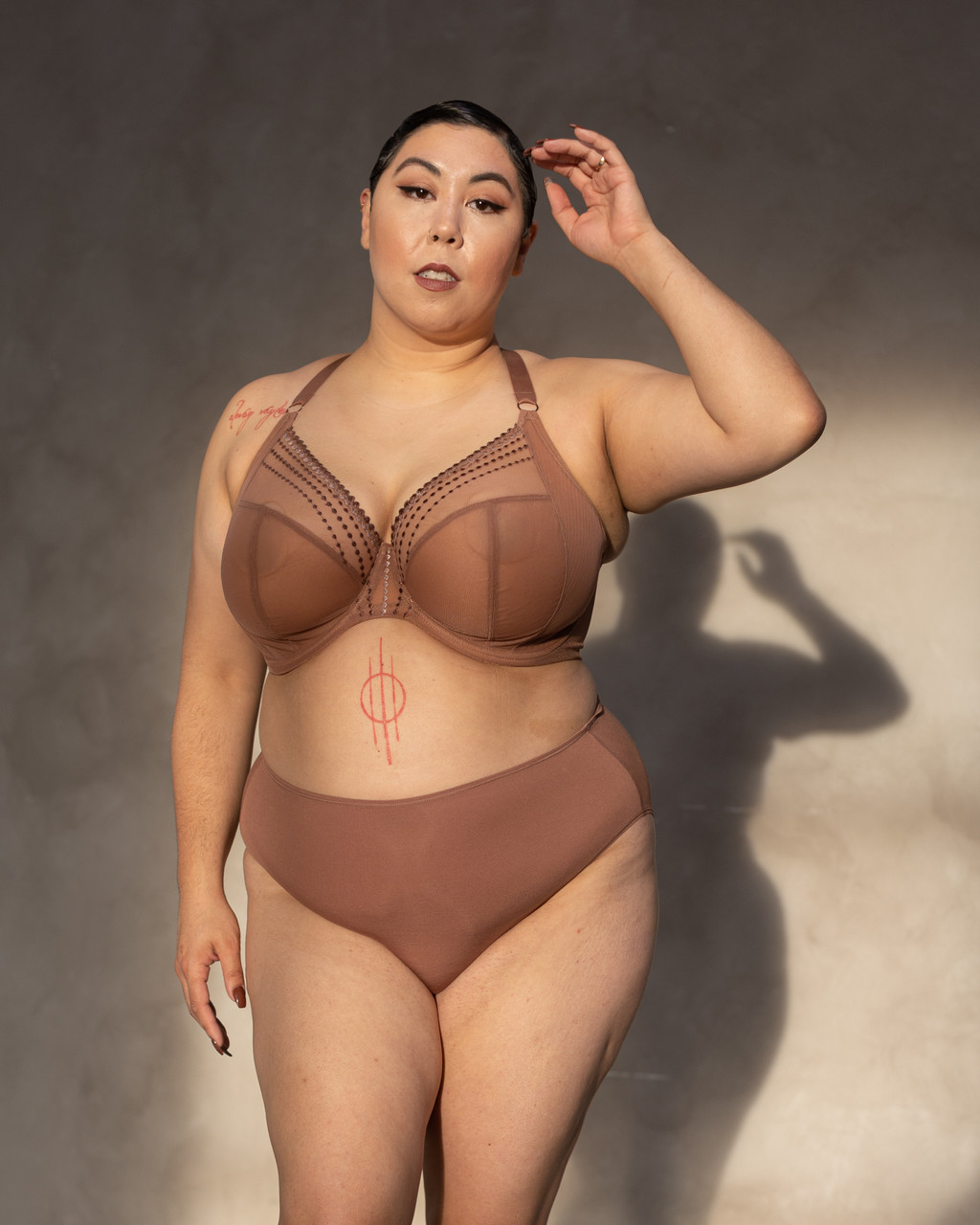 Elomi Smooth Full Brief in Clove - Busted Bra Shop