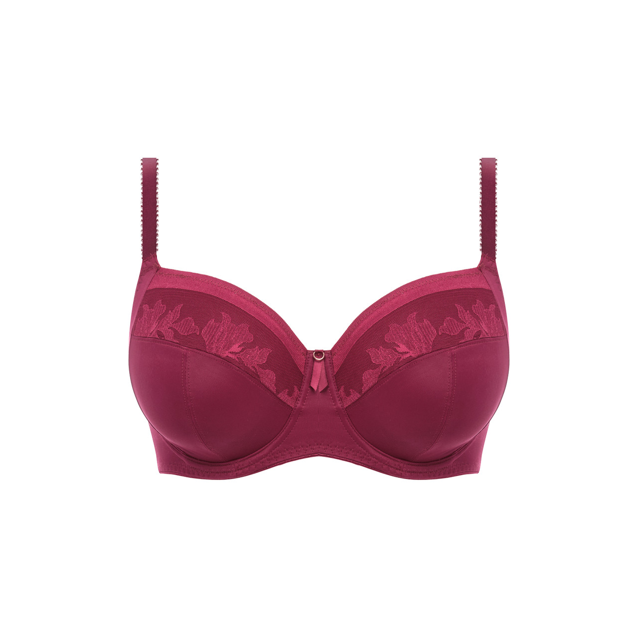 Fantasie Illusion Underwire Side Support Bra in Berry - Busted Bra