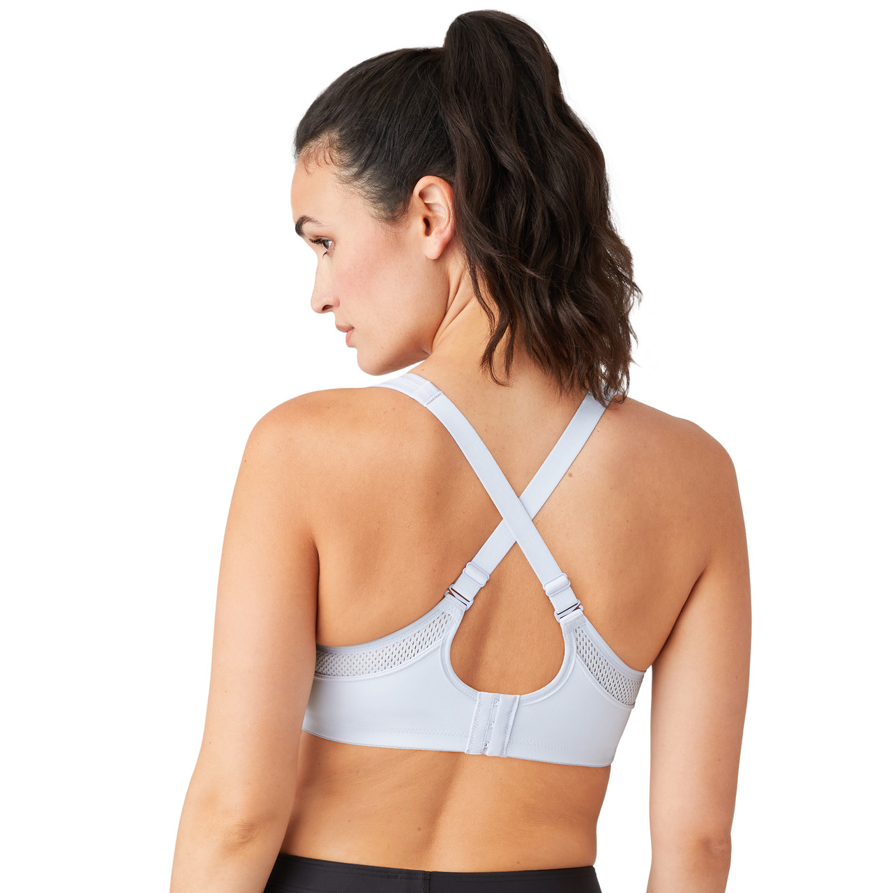 Tori Plunge Sports Bra Geo Gray Low Impact Sports Bra, XS-XL