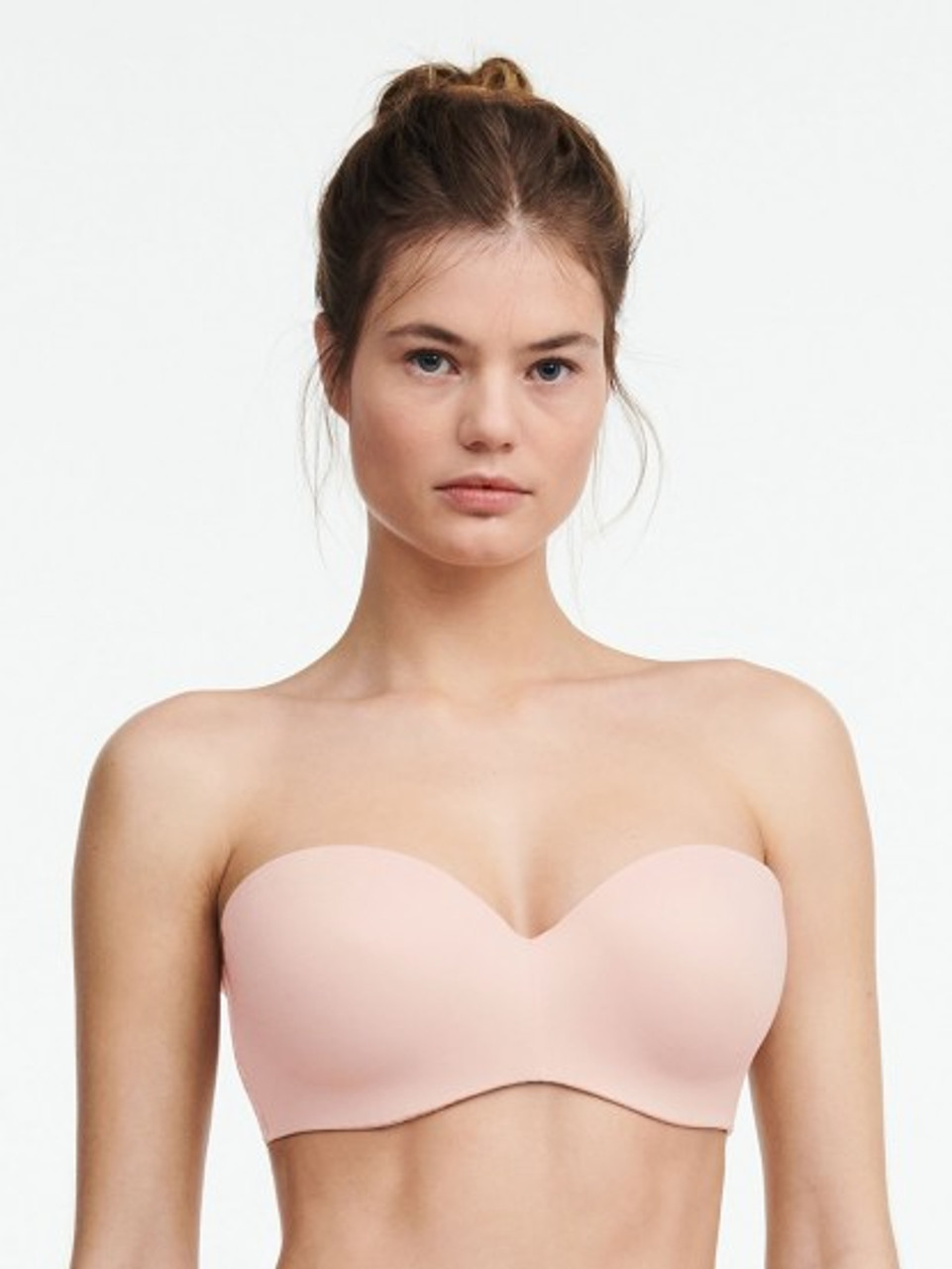 Chantelle Norah Comfort Supportive Wirefree Bra- Pale Rose