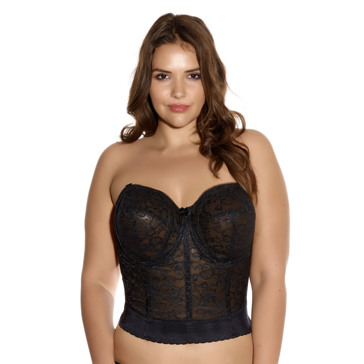 Goddess Kayla Underwired Banded Bra - Sakura - Curvy