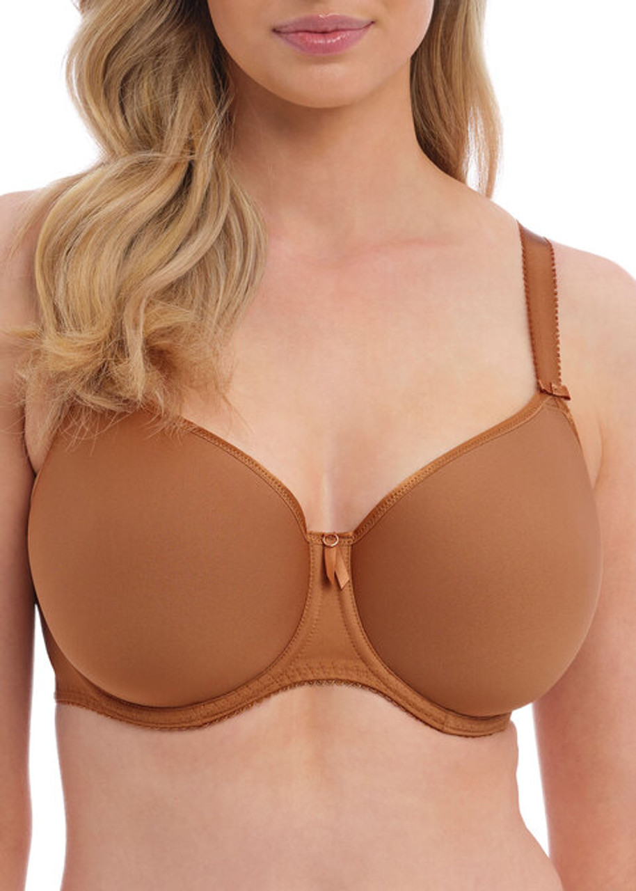 Fantasie Rebecca Essentials Underwire Molded Spacer Bra in Cinnamon (CIN) -  Busted Bra Shop