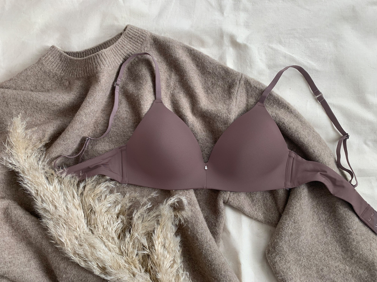 Montelle Wirefree T-Shirt Bra in Almond Spice - Busted Bra Shop