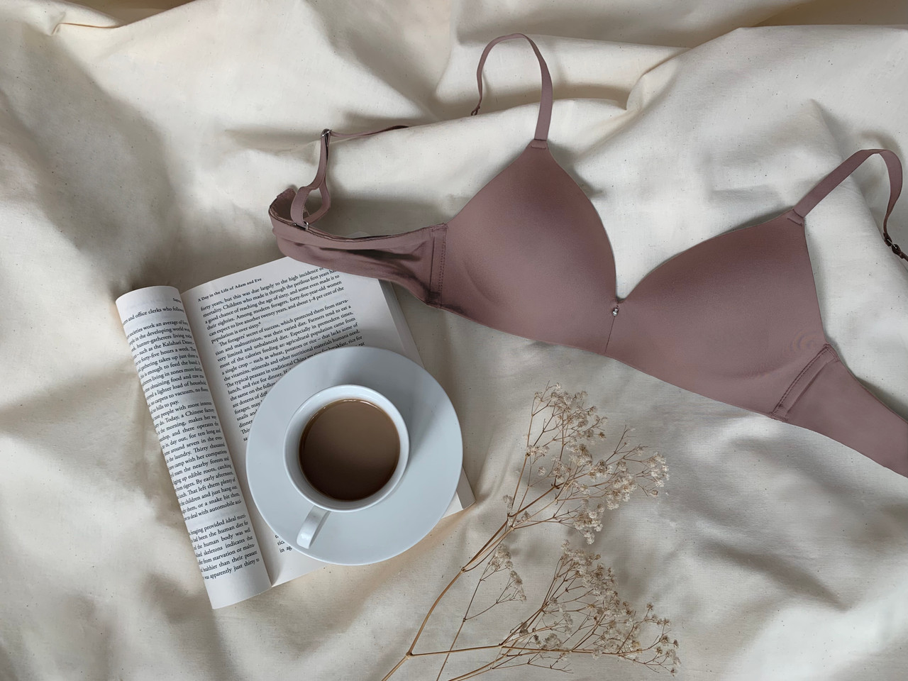 Montelle Wirefree T-Shirt Bra in Almond Spice - Busted Bra Shop