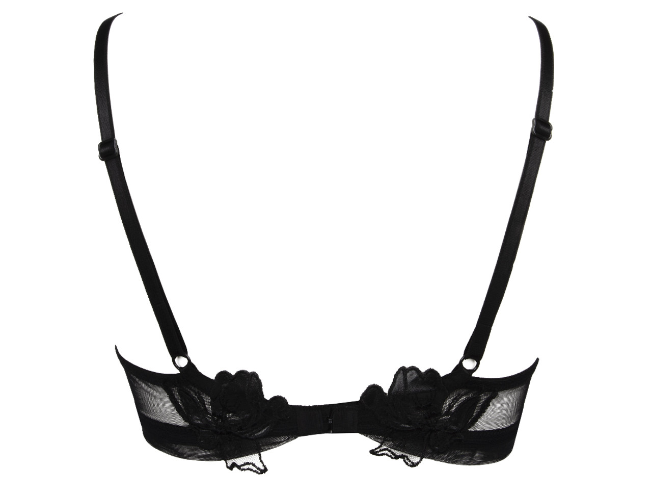 【LISE CHARMEL】新作ブラ★Glamour Couture★ARMATURE Glamour Couture Full Cup Bra in Black - Busted Bra Shop