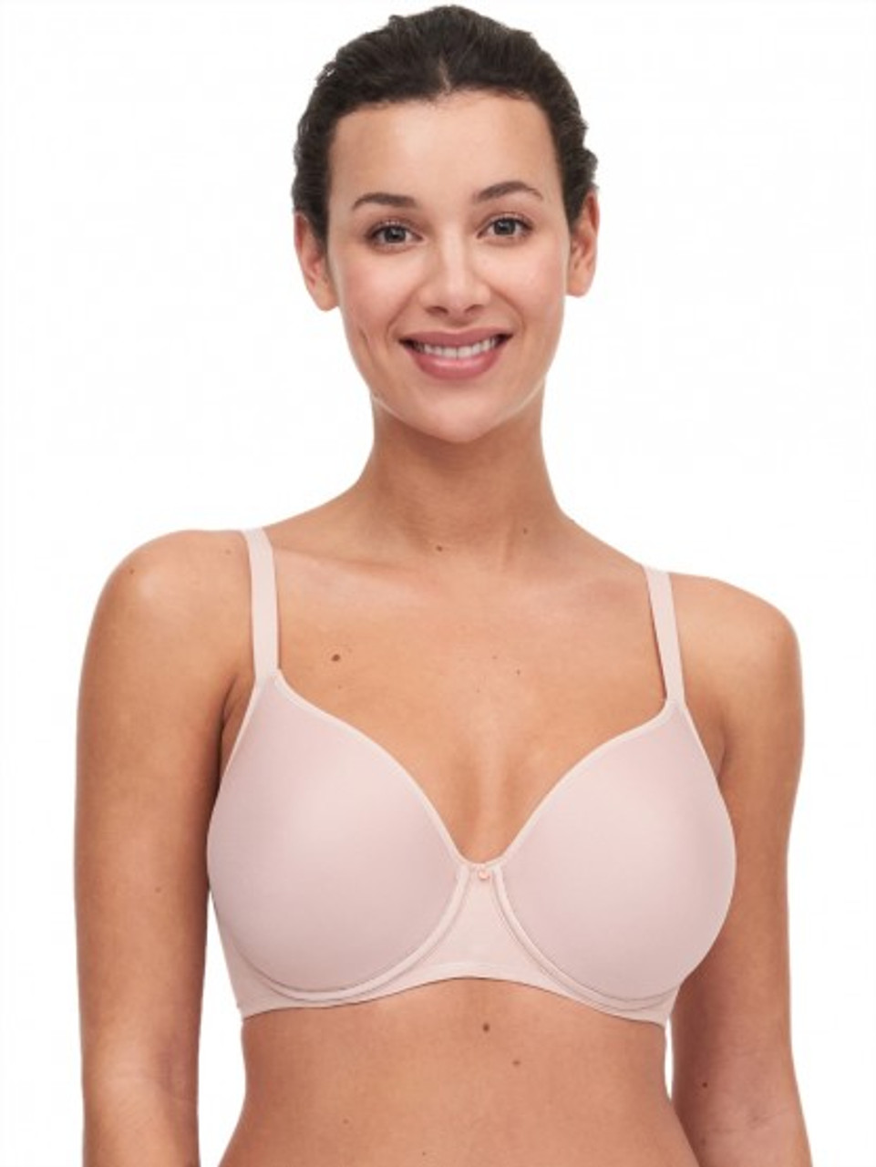 Chantelle Comfort Chic Full Coverage Custom Fit Bra in Rosé (RG) - Busted  Bra Shop