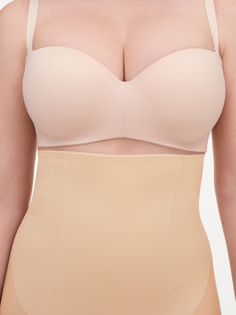 Chantelle Basic Shaping High Waist Brief Shaper in Ultra Nude (WU) - Busted  Bra Shop