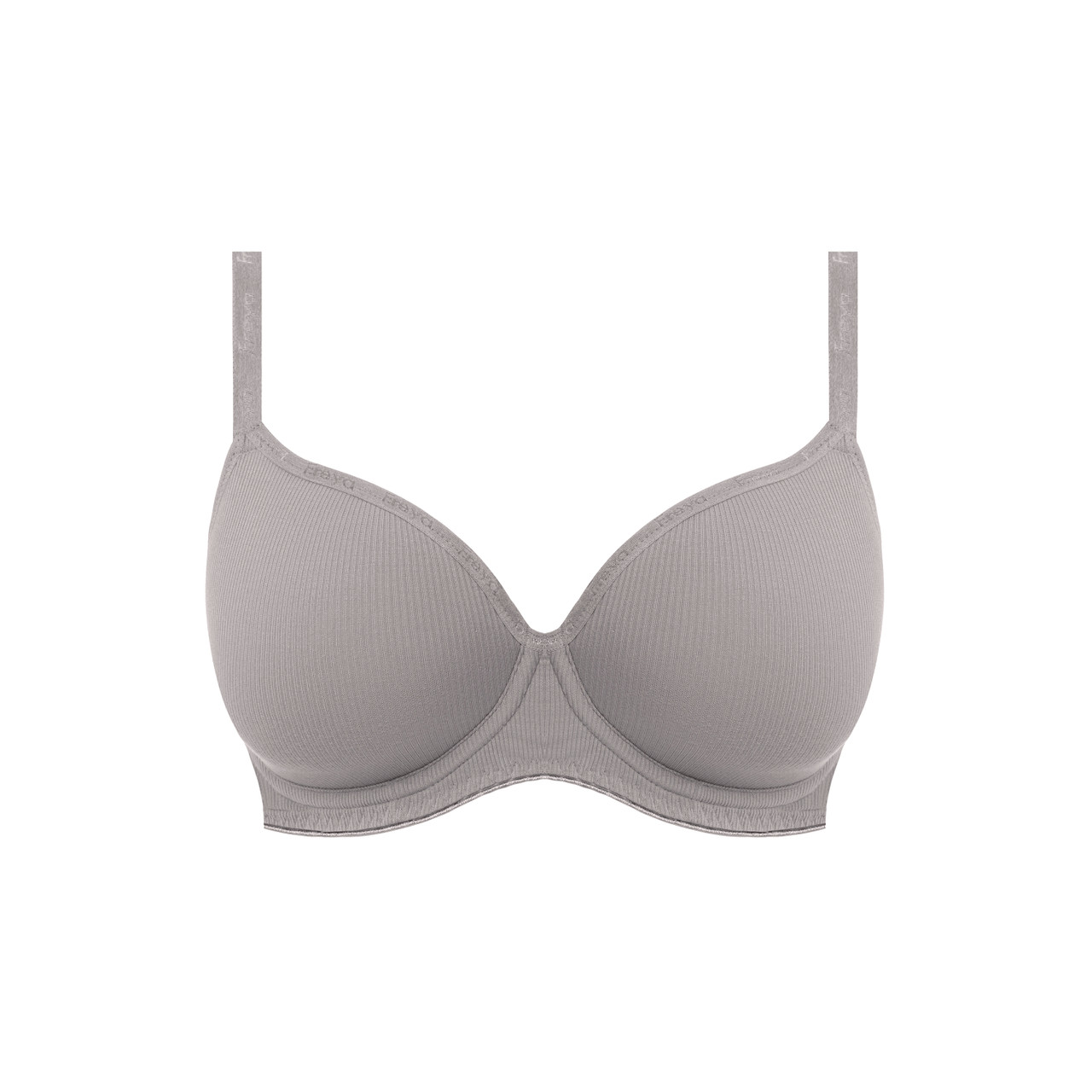 Freya Chill Molded Demi Underwire T-Shirt Bra (401333),38G,Cool Grey at   Women's Clothing store