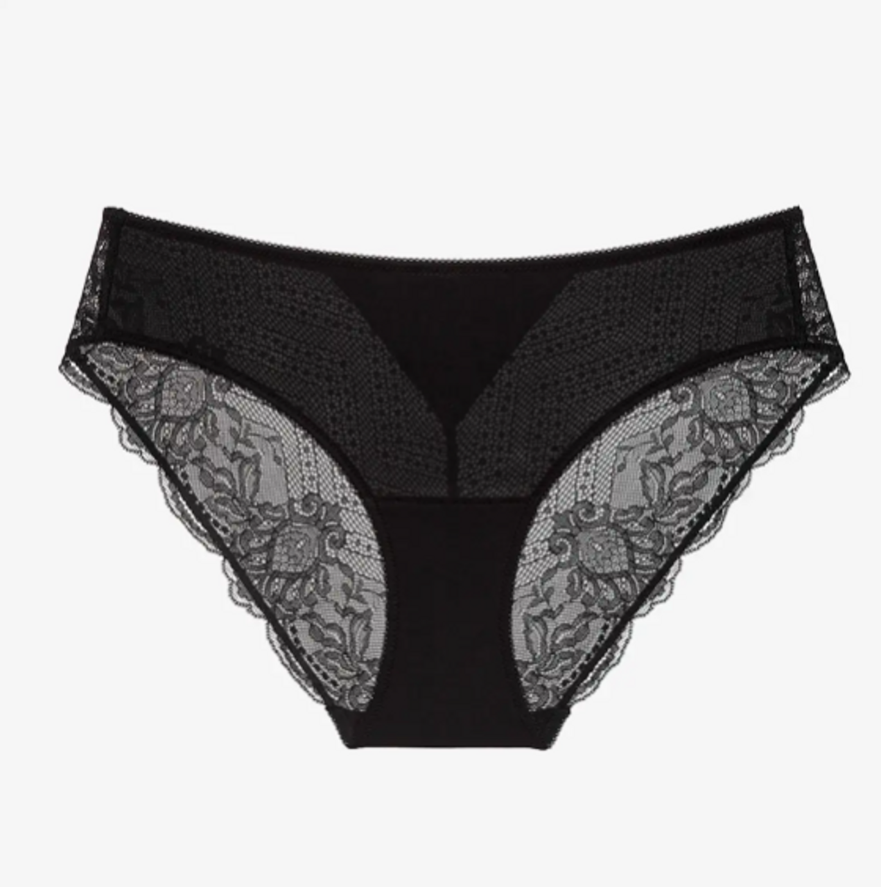 Black Nylon Transparent Panty at Rs 450/piece in Noida