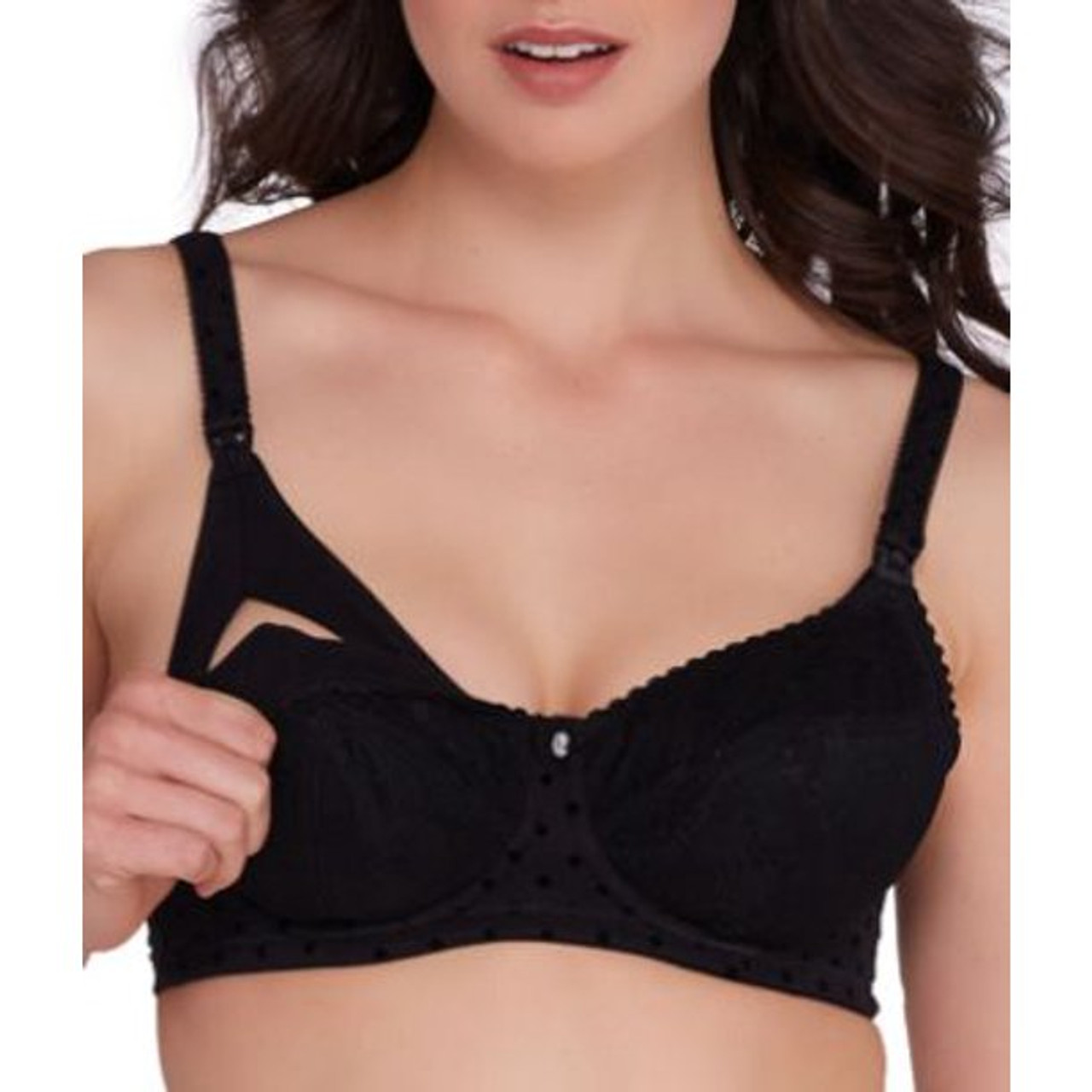 Cake Midnight Parfait Nursing Bra in Black - Busted Bra Shop