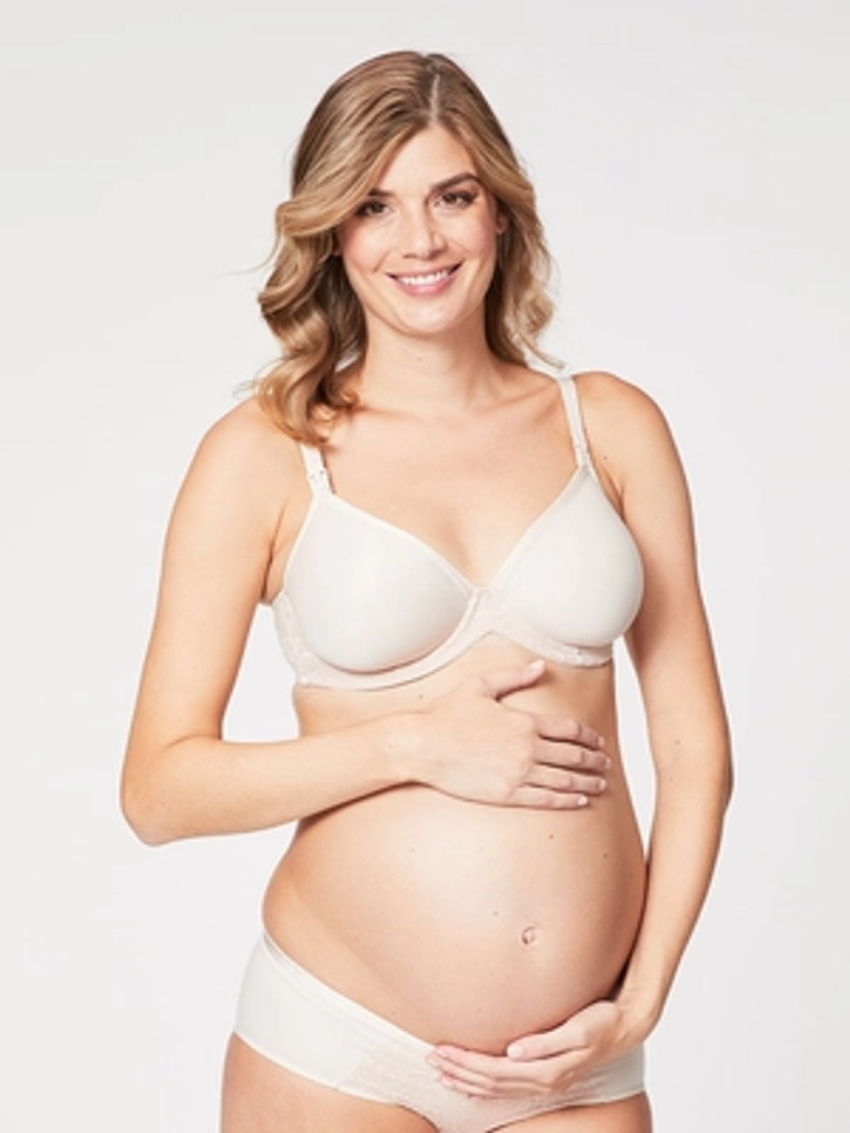 Anita Maternity Women's Underwire Nursing Bra, White, 34D