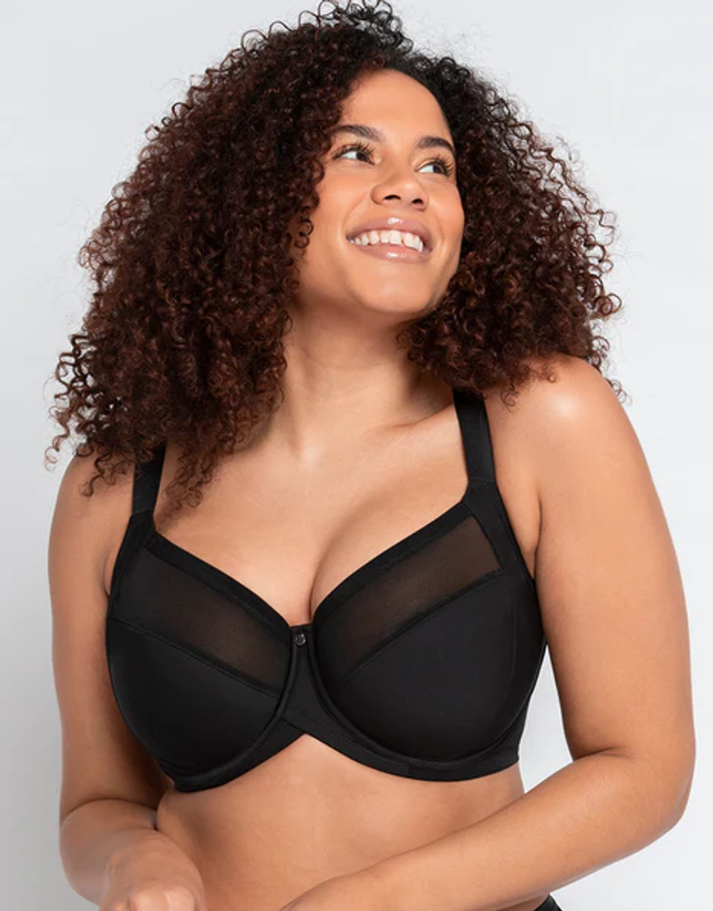 Avenue Body  Women's Plus Size Minimizer Underwire Bra - Black