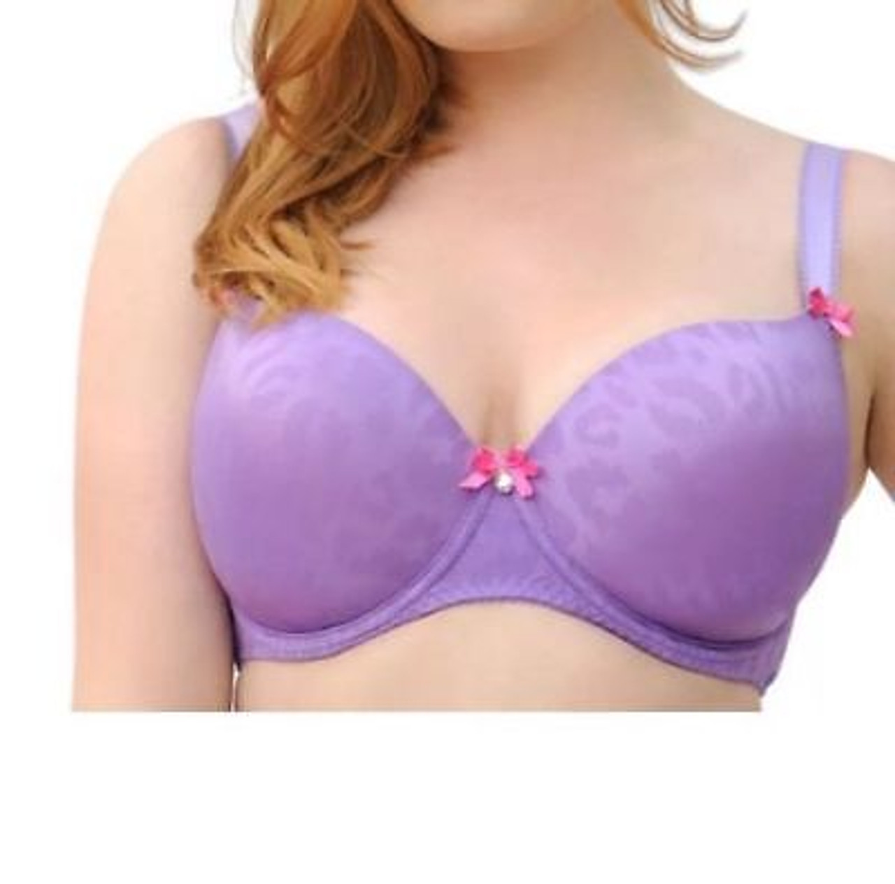 Curvy Kate Smoothie T-Shirt Bra in Violet FINAL SALE NORMALLY $71.99 -  Busted Bra Shop