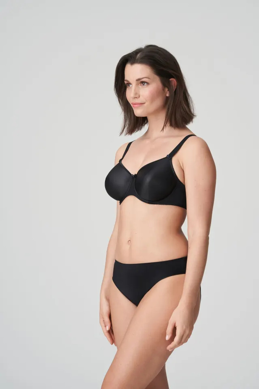 Prima Donna Every Woman Seamless Spacer Underwire Bra in Ebony