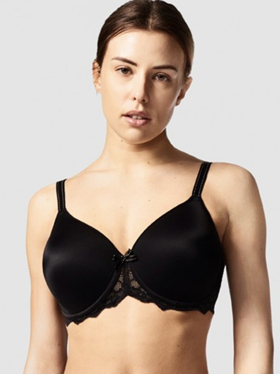 Chantelle Rive Gauche Full Coverage Smooth Bra in Black (11) - Busted Bra  Shop