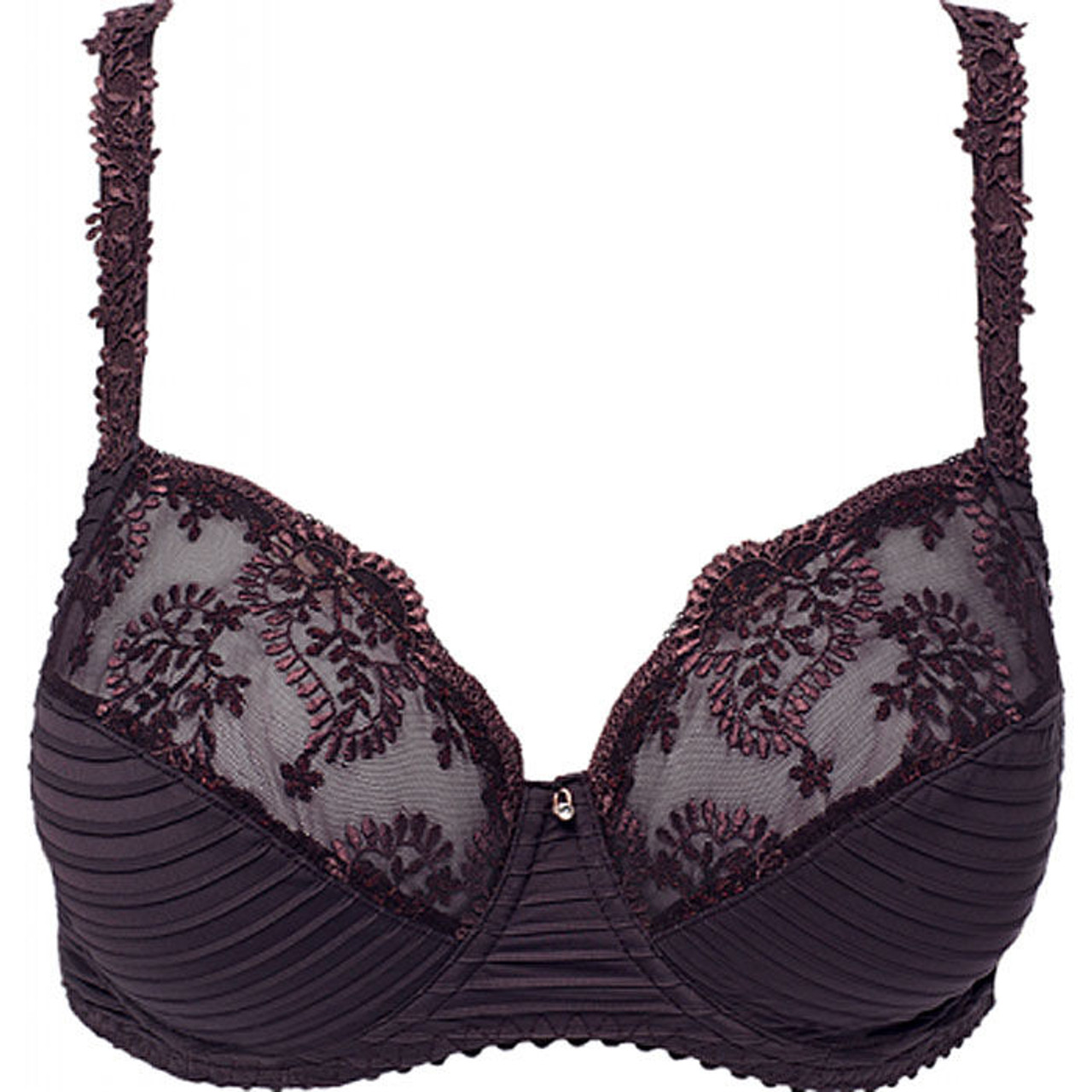 Louisa Bracq Elise Full Cup Bra in Vino FINAL SALE (50% Off)