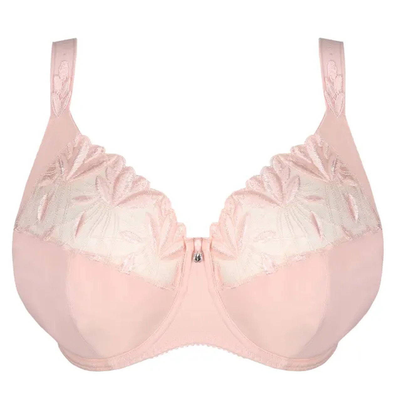 Prima Donna Orlando Three Part Full Cup Bra in Pearly Pink - Busted Bra Shop