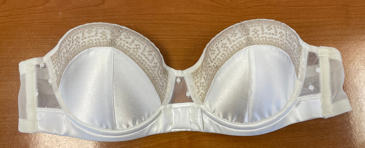 Huit Visite Privée Strapless Bra in Ivory FINAL SALE NORMALLY $94 - Busted  Bra Shop