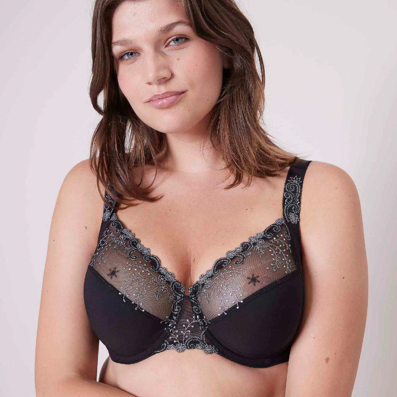 Simone Perele Delice Full Cup Bra in Moonlight - Busted Bra Shop