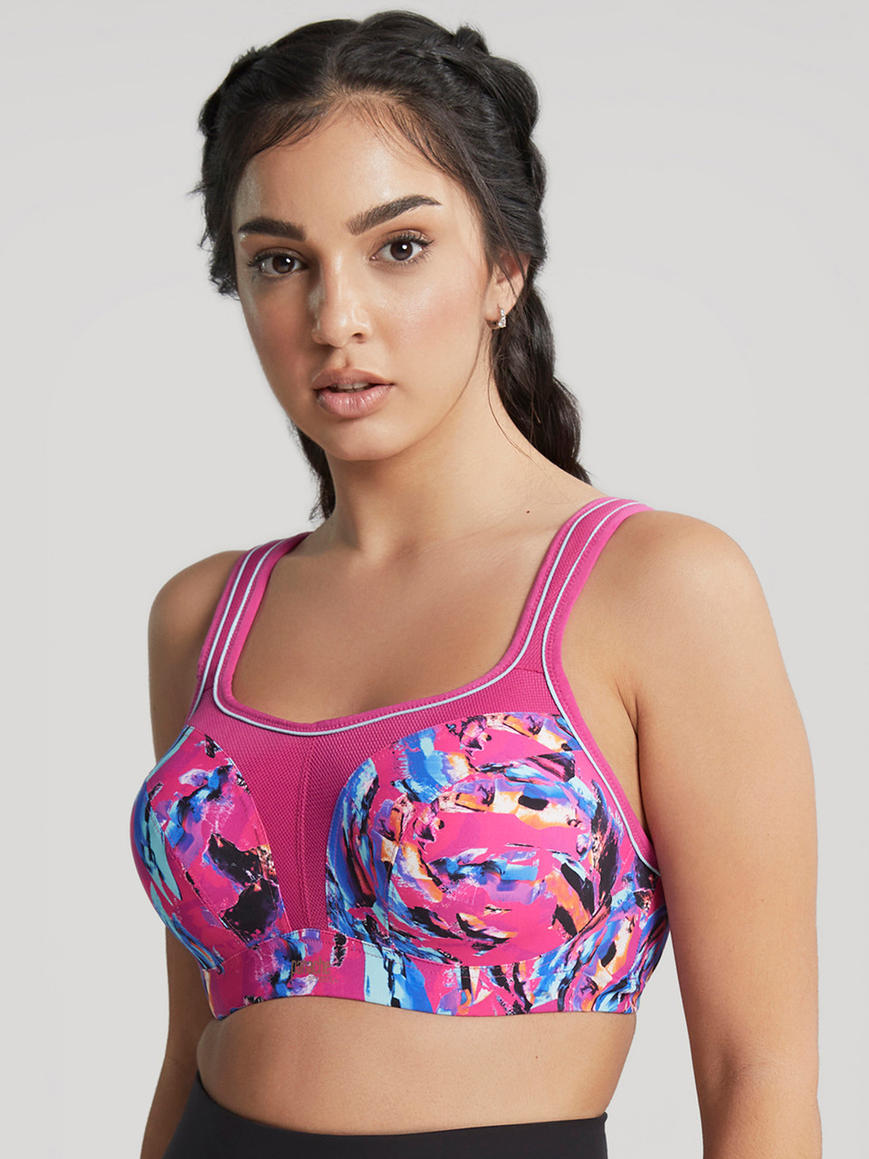 Fair & Square Orchids Sports Bra