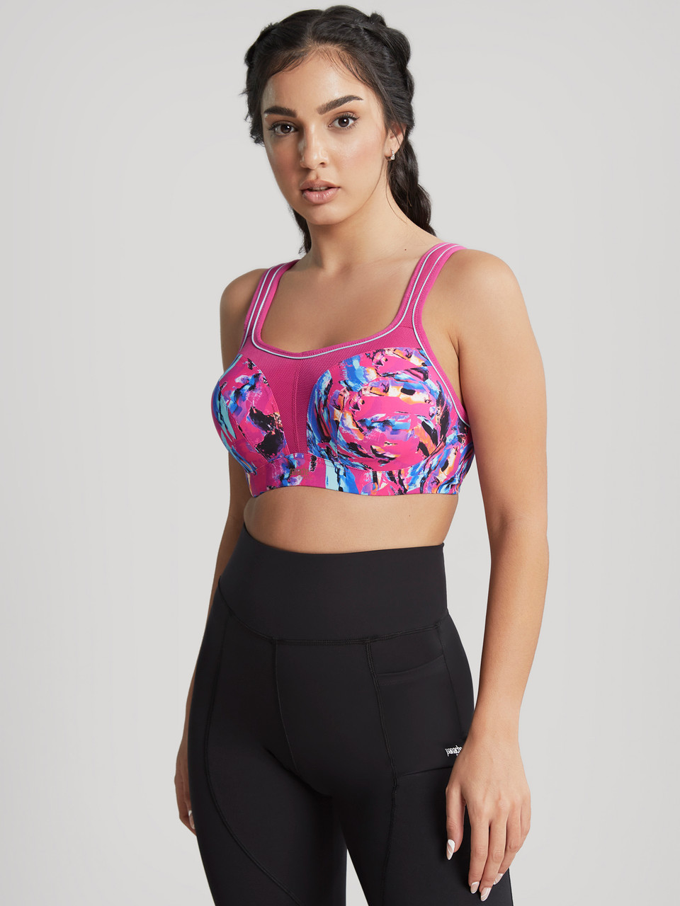 Panache Non-Wired Sports Bra in Watercolour FINAL SALE (40% Off) - Busted  Bra Shop