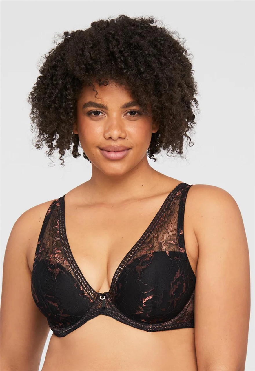 Montelle Enchanted Fashion Mystique Bra in Black/Pecan FINAL SALE (40% Off)  - Busted Bra Shop