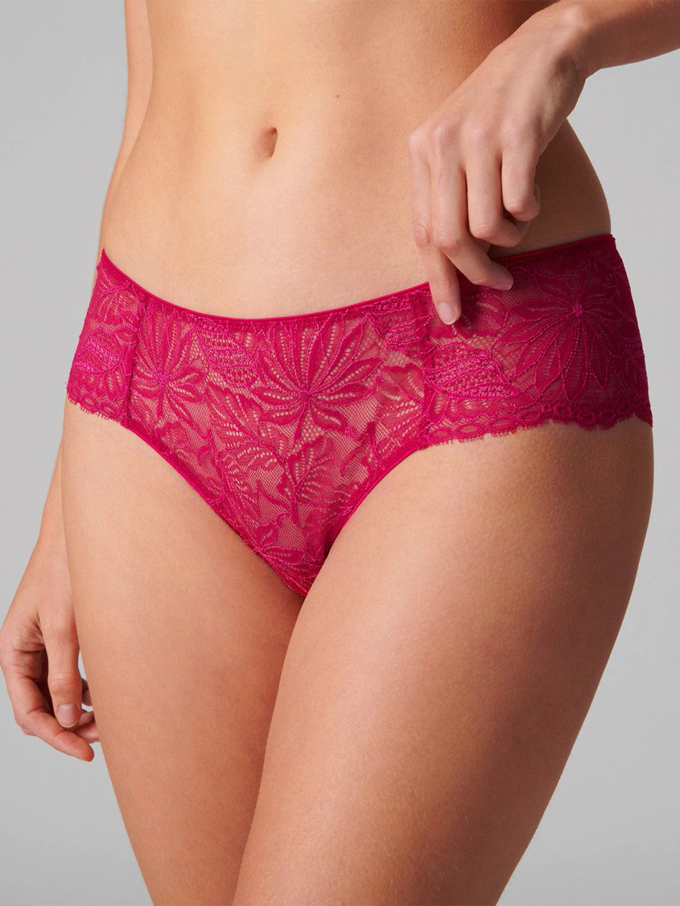 Montelle Thong in Raspberry FINAL SALE (40% Off)