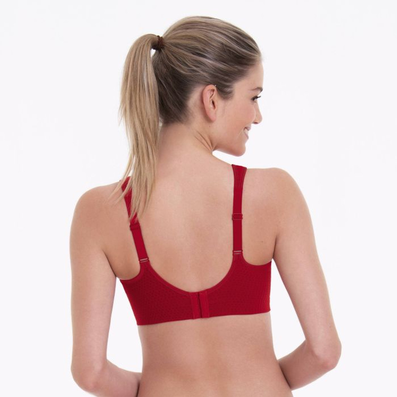 Anita Air Control Delta Pad Sports Bra in Lipstick - Busted Bra Shop