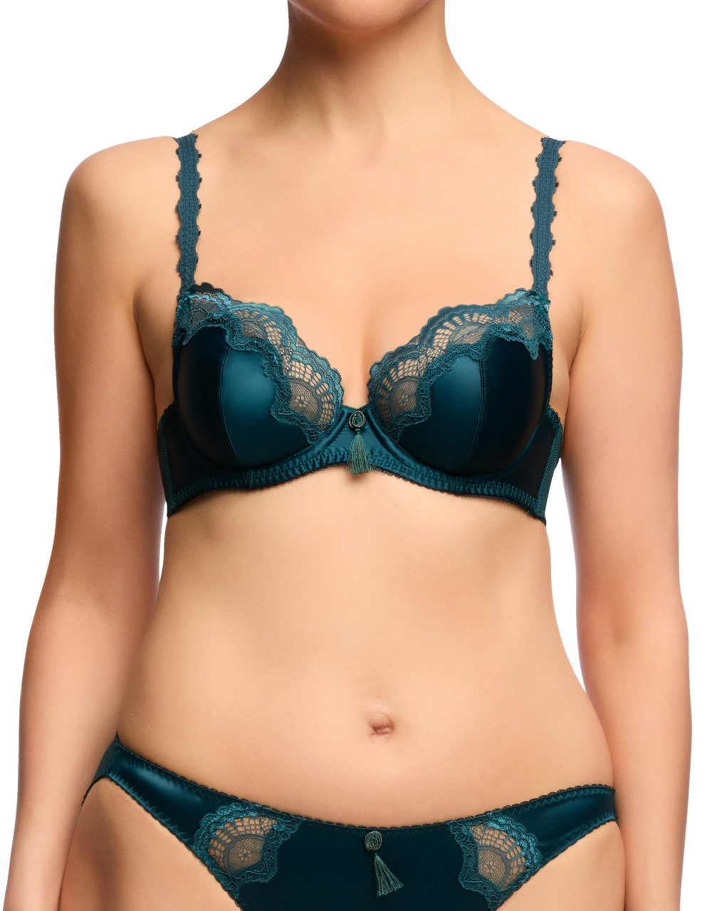 Dita Von Teese Star Lift Demi Cup Bra D51955, Vintage Peach,34A