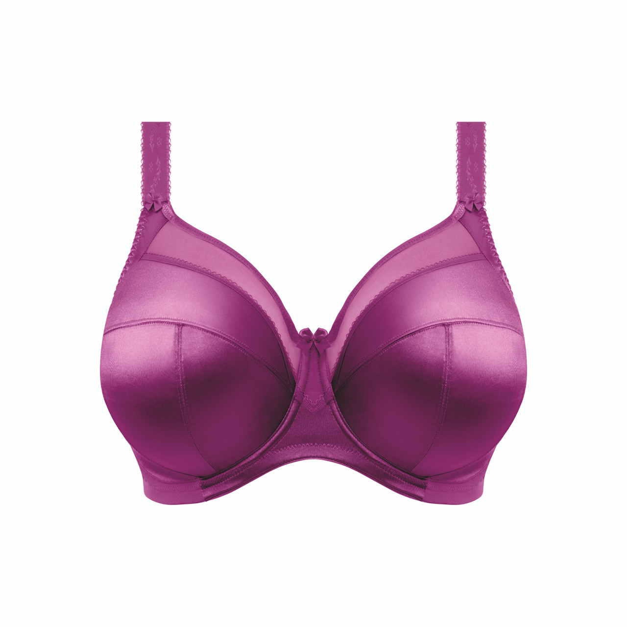 Goddess Keira Underwire Banded Bra in Magenta Mix (MAX)