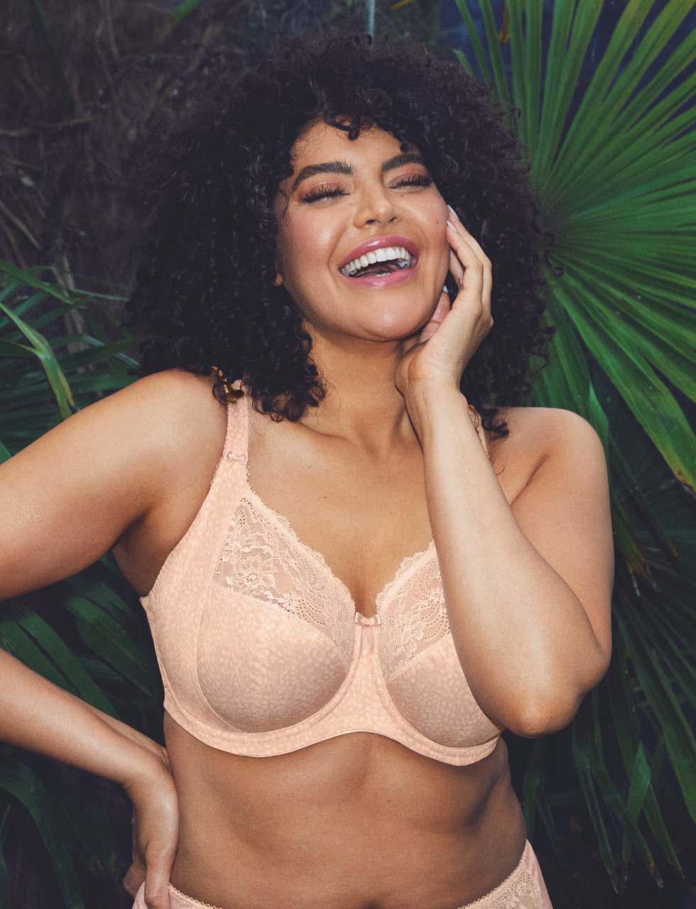 Elomi Morgan Underwire Banded Full Cup Bra in Cameo Rose (CRO)